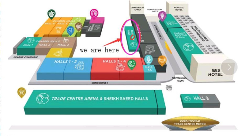 Welcome to our booth in Gulfood 2020！